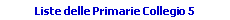 Liste delle Primarie Collegio 5
